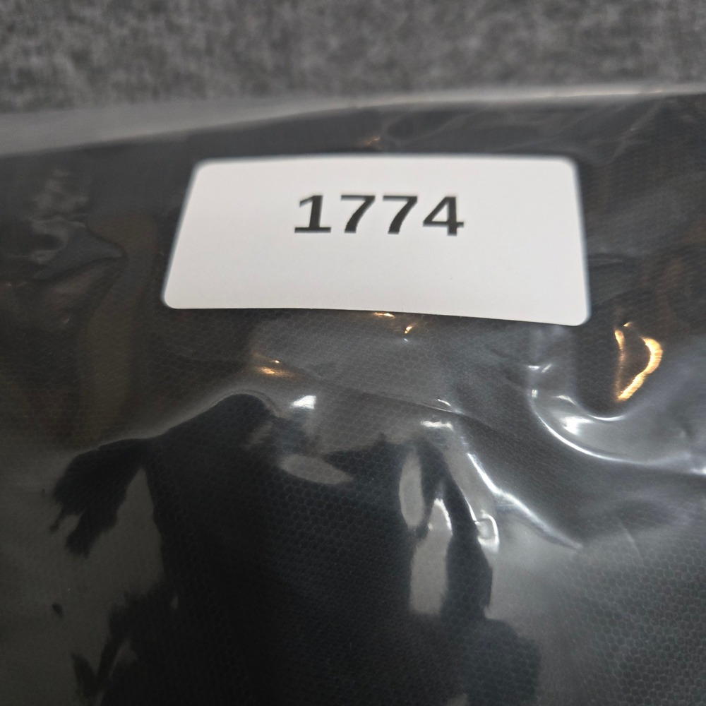 R&M Richards Gown Women 18W Black Floral Beaded Sequin Mesh Formal Evening Dress - Picture 9 of 9